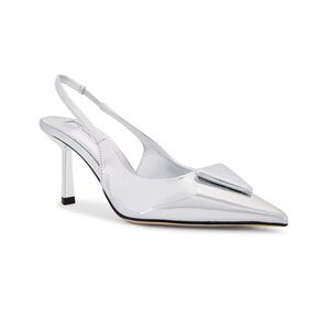 Tony Bianco Bertie Slingback Pump in Silver Shine *NEW